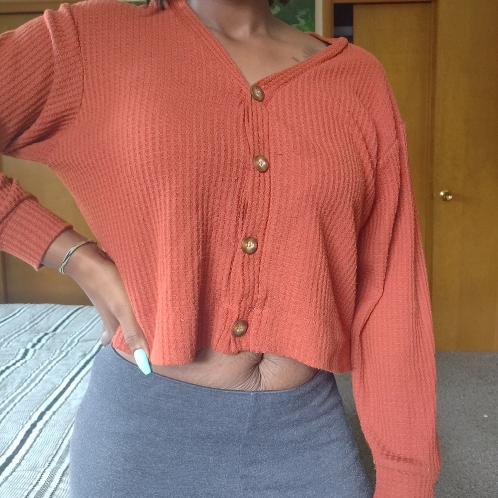 Crop sweater